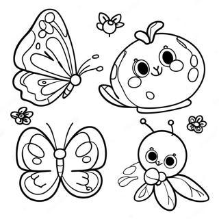 Life Cycle Of A Butterfly Coloring Page 24433-19770