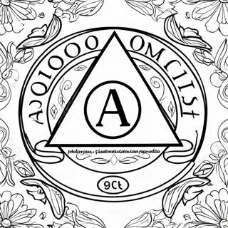 Alcoholics Anonymous Coloring Pages