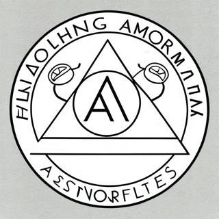 Alcoholics Anonymous Logo Coloring Page 24473-19803