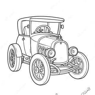 Bone Shaker Racing Car Coloring Page 24494-19819