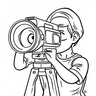 Titan Cameraman Coloring Pages