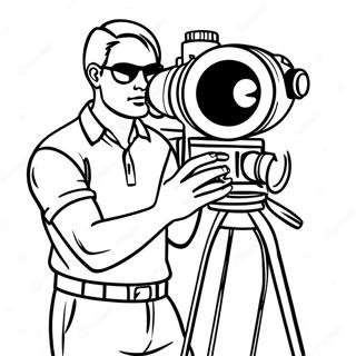 Titan Cameraman Coloring Page 24503-19830