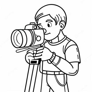 Titan Cameraman Coloring Page 24503-19831