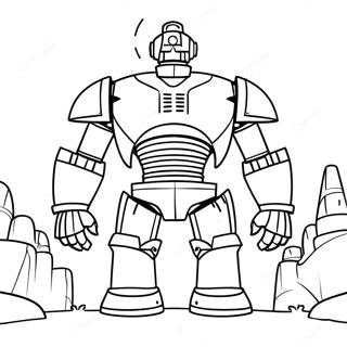 Iron Giant Coloring Pages