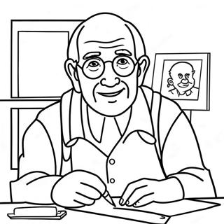 Grandpa Coloring Pages