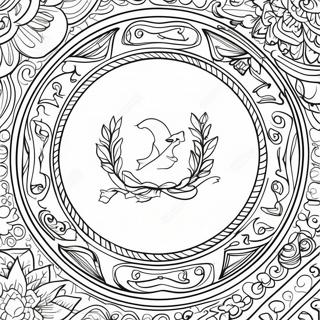 Guatemala Flag Coloring Page 24593-19900