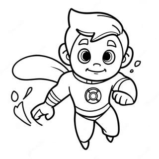 Beast Boy Coloring Pages