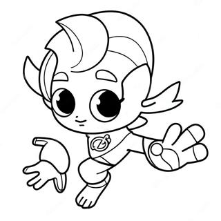 Beast Boy Coloring Page 24613-19914