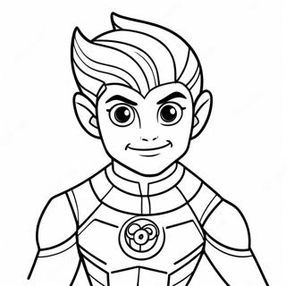 Beast Boy Coloring Page 24613-19916