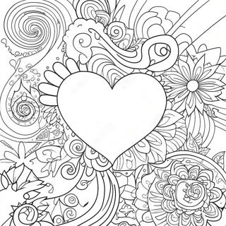 Love Trippy Coloring Pages