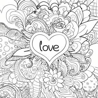 Love Trippy Coloring Page 24643-19938