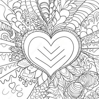 Love Trippy Coloring Page 24643-19940