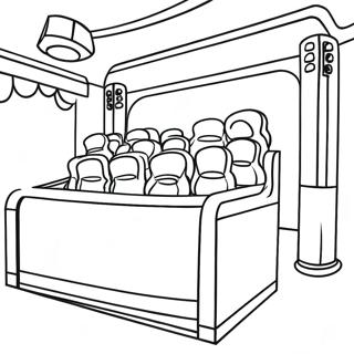 Movie Theater Coloring Page 24673-19958