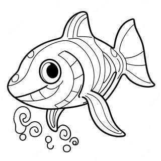 Shark Boy Coloring Page 24703-19990