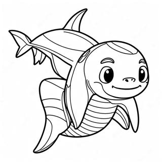 Shark Boy Coloring Page 24703-19991