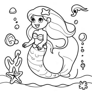 Little Mermaid 2 Coloring Page 24763-20032