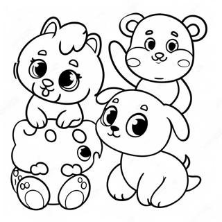 Baby Shower Abc Coloring Pages