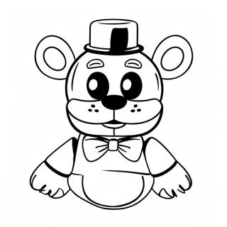 Puppet Fnaf Coloring Page 24803-20068