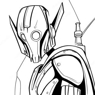 General Grievous Coloring Pages