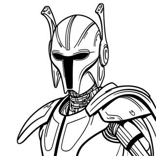 General Grievous Coloring Page 24853-20107