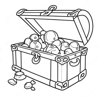 Treasure Chest Coloring Page 24933-20172