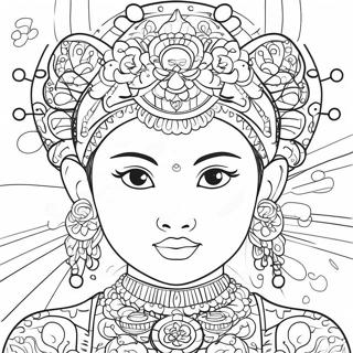 Asia Coloring Page 24943-20180