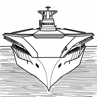 Aircraft Carrier Coloring Page 24953-20192