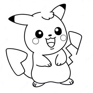 Cute Baby Pikachu Coloring Page 24994-20221