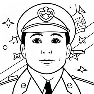 Thank You For Your Service Coloring Pages