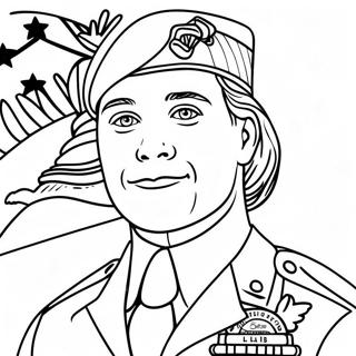 Thank You For Your Service Coloring Page 25033-20250