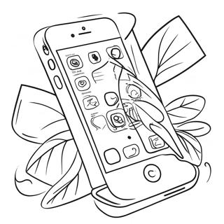 Iphone Coloring Pages