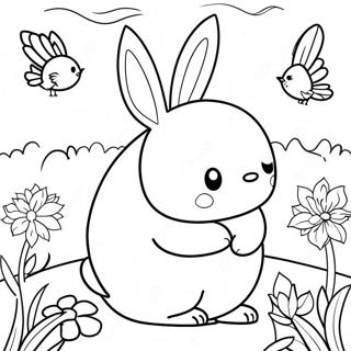 Easter Adult Coloring Page 25053-20264