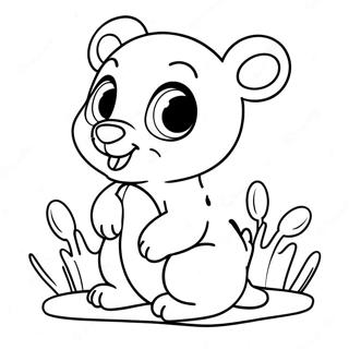 Cute Disney Baby Animals Coloring Page 25094-20306