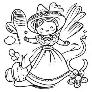 Mexican Independence Day Coloring Pages