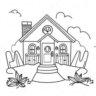 Welcome Home Coloring Pages