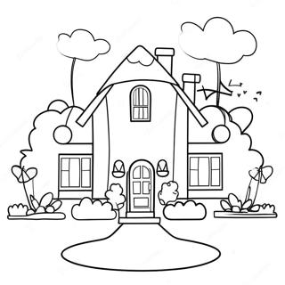 Welcome Home Coloring Page 2511-2119