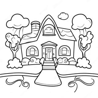 Welcome Home Coloring Page 2511-2120