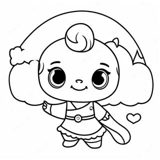 Ni Hao Kai Lan Coloring Pages