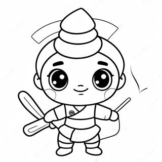 Ni Hao Kai Lan Coloring Page 25123-20324