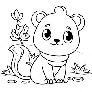 Kai Lan With Friends Coloring Page 25124-20328