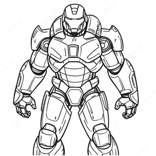 War Machine Coloring Pages