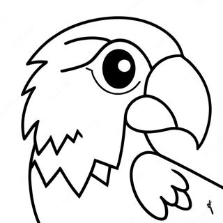 Macaw Coloring Page 25183-20367