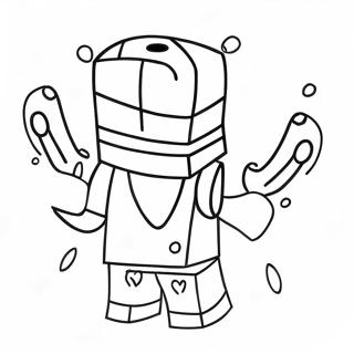 Roblox Bacon Character Coloring Page 25203-20387