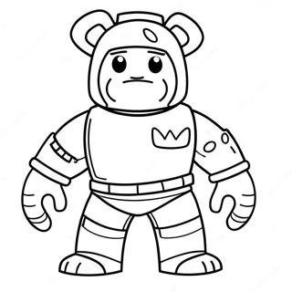 Roblox Bacon Character Coloring Page 25203-20388