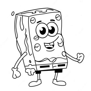 Spongebob And Friends Coloring Pages