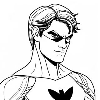 Nightwing Coloring Pages