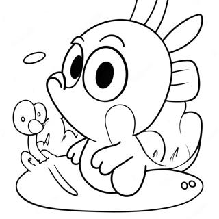 Disney Alphabet Coloring Page 25283-20452