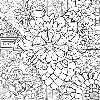 Crochet Pattern Coloring Page 25293-20460