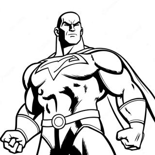 Black Adam Coloring Pages