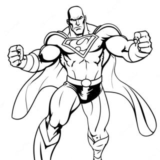 Black Adam Coloring Page 25303-20474